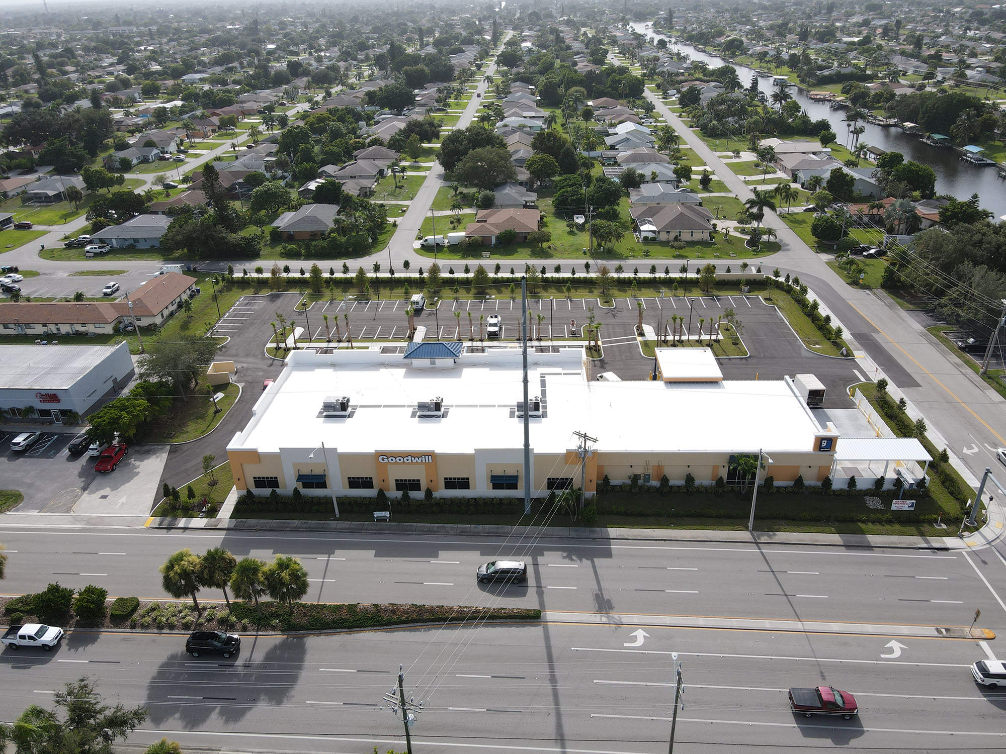 Aerial Photo from back side of building